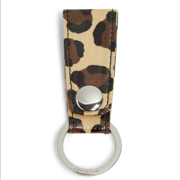 Vera Bradley Accessories - VERA BRADLEY LEOPARD PRINT LOOP KEYCHAIN Vera Bradley Accessories - VERA BRADLEY LEOPARD PRINT LOOP KEYCHAIN